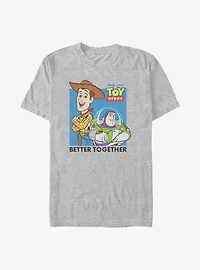 Disney Pixar Toy Story Woody and Buzz Better Together T-Shirt