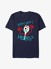 Disney Pixar Toy Story Forkie Why Am I Here T-Shirt