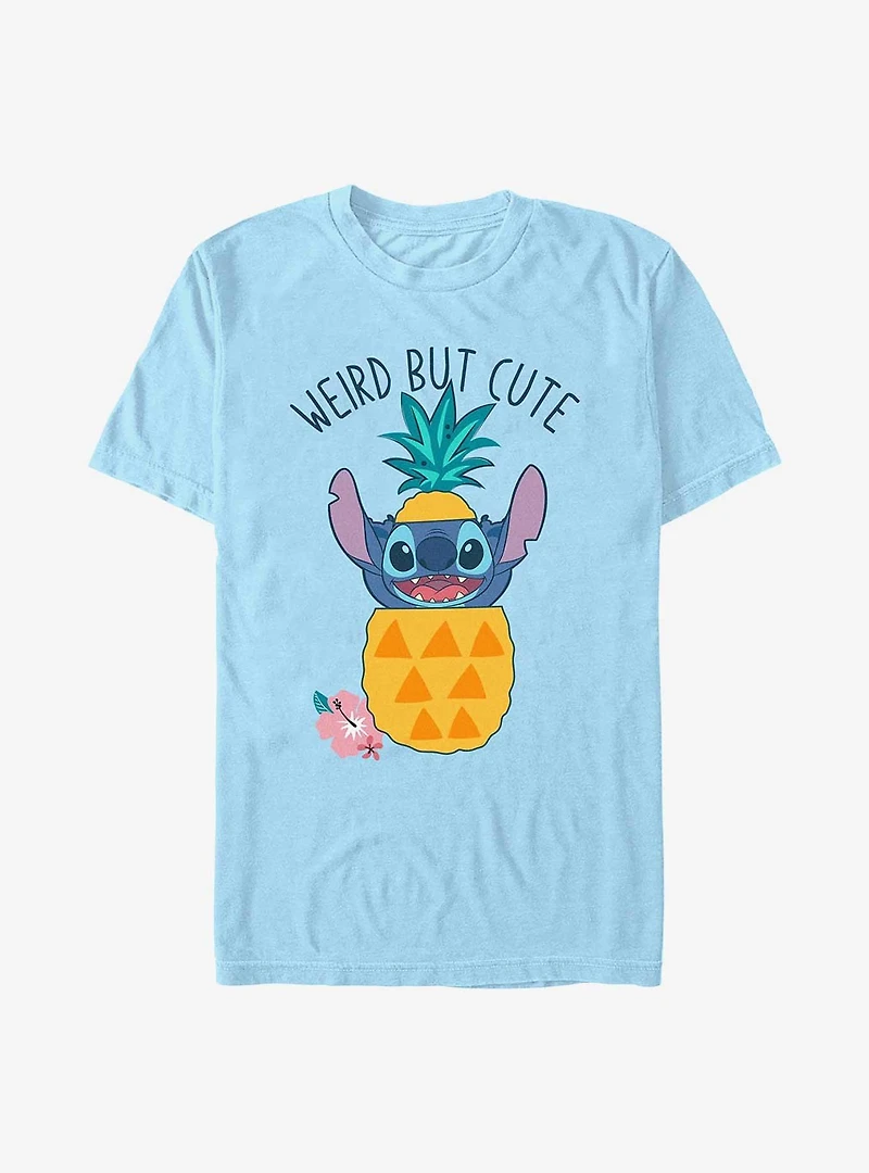 Disney Lilo & Stitch Weird But Cute Pineapple T-Shirt