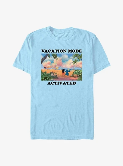 Disney Lilo & Stitch Vacation Mode Activated T-Shirt