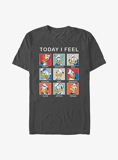 Disney Mickey Mouse Donald Today I Feel T-Shirt