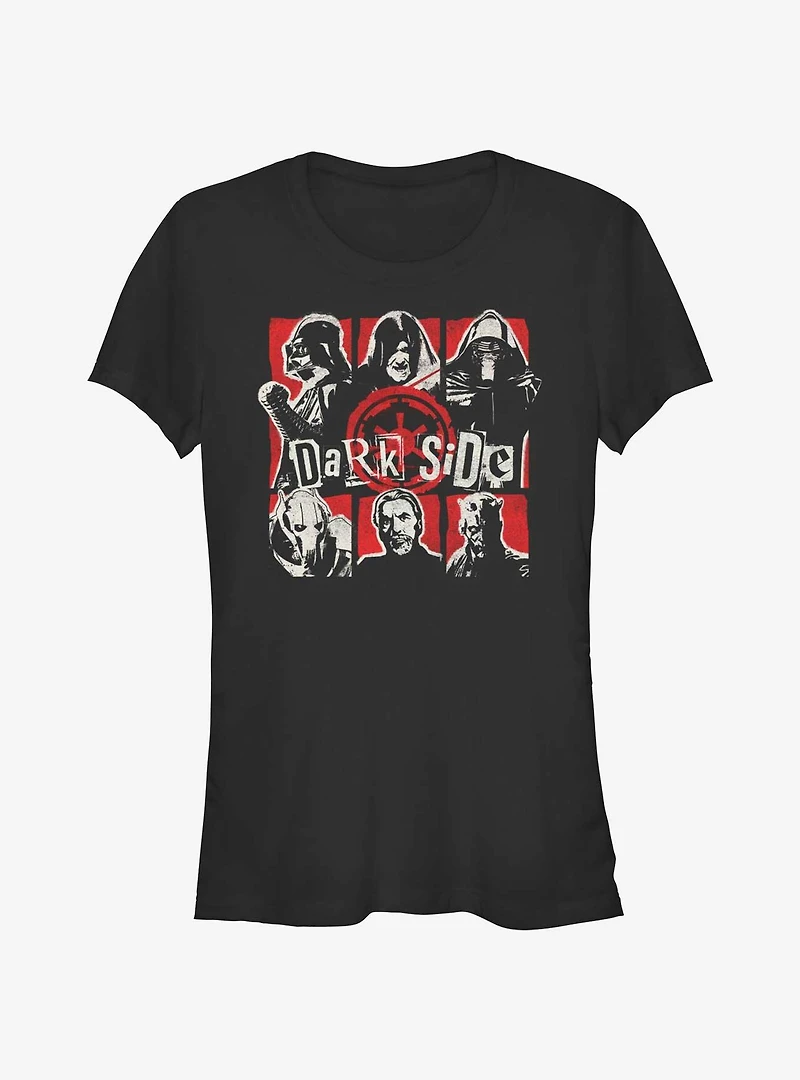 Star Wars Year of the Dark Side Box Up Dark Side Girls T-Shirt