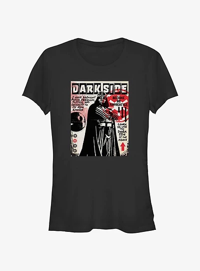 Star Wars Year of the Dark Side Dark Side Magazine Girls T-Shirt