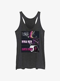 Star Wars Year of the Dark Side Wide Panel Stack Girls Tank