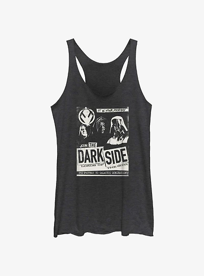 Star Wars Year of the Dark Side Join Our Girls Tank