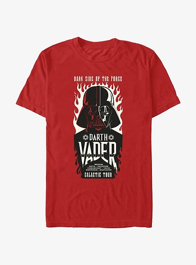 Star Wars Year of the Dark Side Darth Vader Dark Side Force Tour T-Shirt