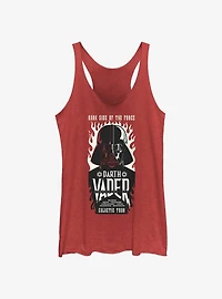Star Wars Year of the Dark Side Darth Vader Dark Side Force Tour Girls Tank