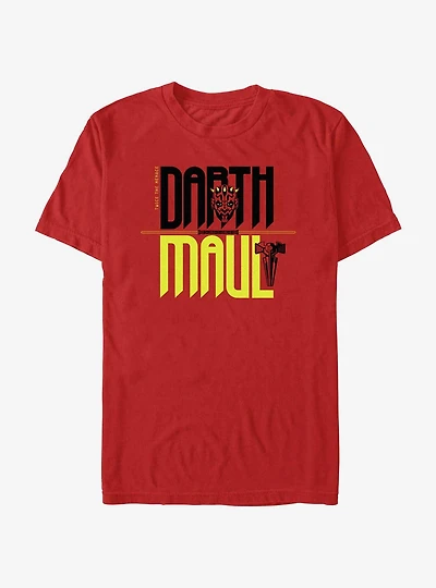 Star Wars Year of the Dark Side Twice The Maul T-Shirt