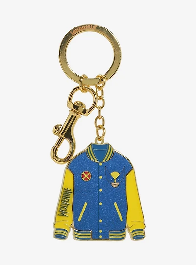 Loungefly X-Men Wolverine Varsity Jacket Keychain - BoxLunch Exclusive