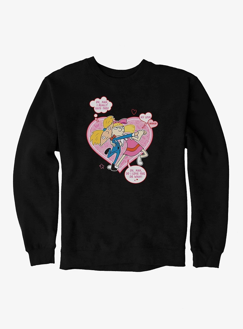 Hey Arnold! Arnold And Helga Tango Sweatshirt