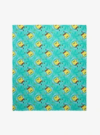 SpongeBob SqarePants Wavey Dance Throw Blanket