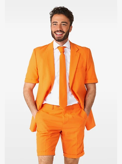 The Orange Summer Short Suit