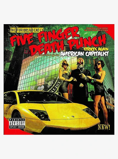 Five Finger Death Punch American Capitalist Vinyl LP