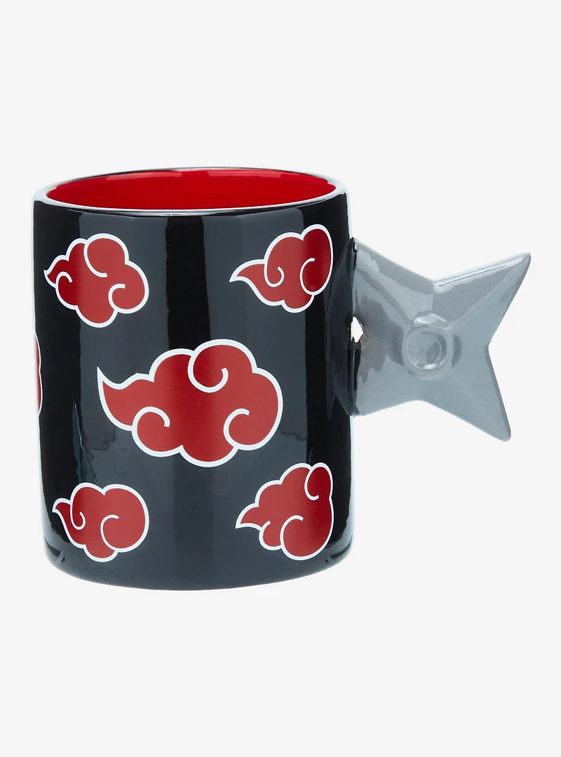 Naruto Shippuden Akatsuki Cloud Shuriken Mug