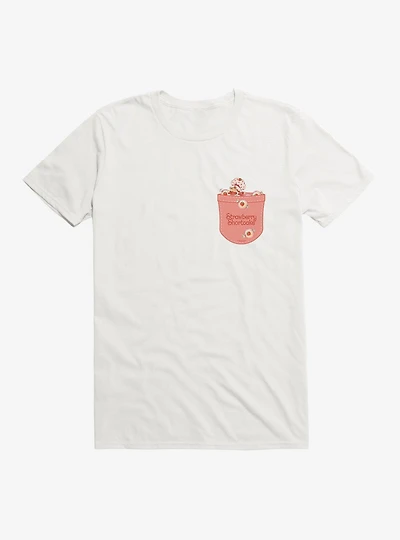 Strawberry Shortcake Printed Pocket T-Shirt