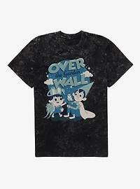 Over The Garden Wall Blue Monochrome Group T-Shirt