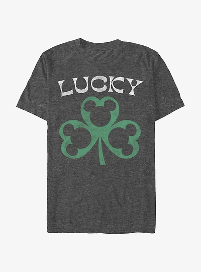Disney Mickey Mouse Lucky Mickey Clover T-Shirt