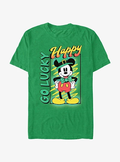 Disney Mickey Mouse Happy Go Lucky T-Shirt