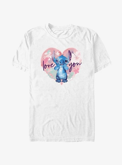 Disney Lilo & Stitch Love You T-Shirt