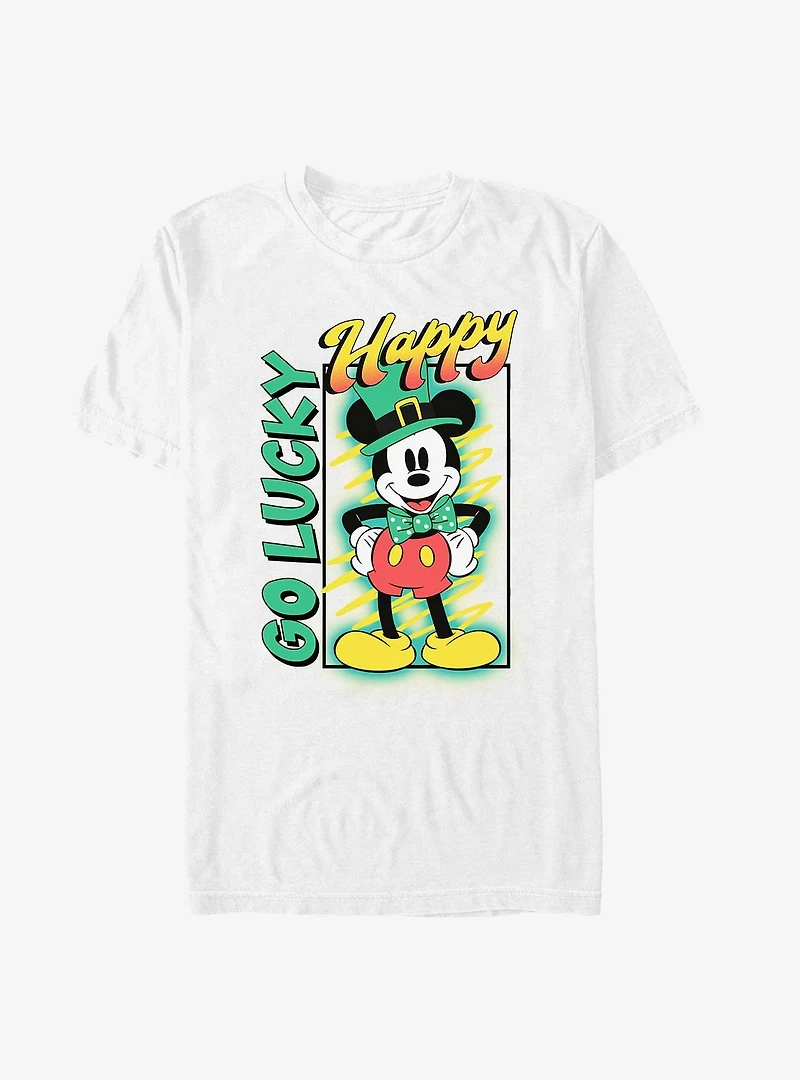 Disney Mickey Mouse Happy Go Lucky T-Shirt