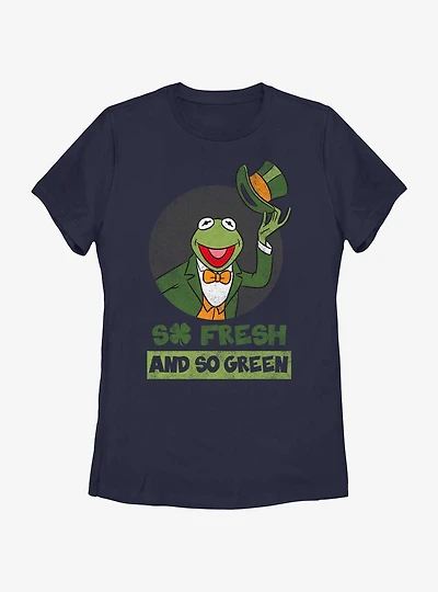 Disney The Muppets Kermit Fresh And Green Womens T-Shirt