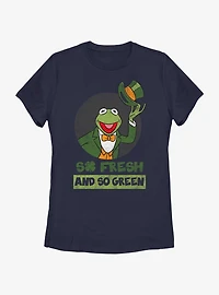 Disney The Muppets Kermit Fresh And Green Womens T-Shirt
