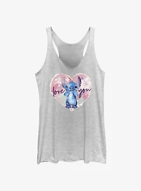 Disney Lilo & Stitch Love You Womens Tank Top