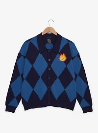 Studio Ghibli Howl's Moving Castle Calcifer Collared Women's Cardigan — BoxLunch Exclusive