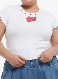 Daisy Street Rose & Grommet Girls Baby T-Shirt Plus Size