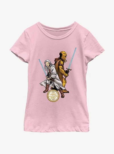 Star Wars Life Day Back To Youth Girls T-Shirt