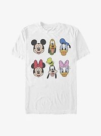 Disney Mickey Mouse & Friends Always Trending Stack Extra Soft T-Shirt
