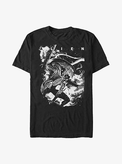 Alien Dark Poster Heavyweight T-Shirt