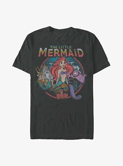 Disney The Little Mermaid Mermaid Crew Extra Soft T-Shirt