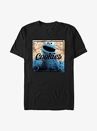 Sesame Street Cookie Monster Cookies Extra Soft T-Shirt
