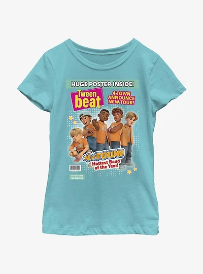 Disney Pixar Turning Red 4 Town Magazine Cover Youth Girls T-Shirt