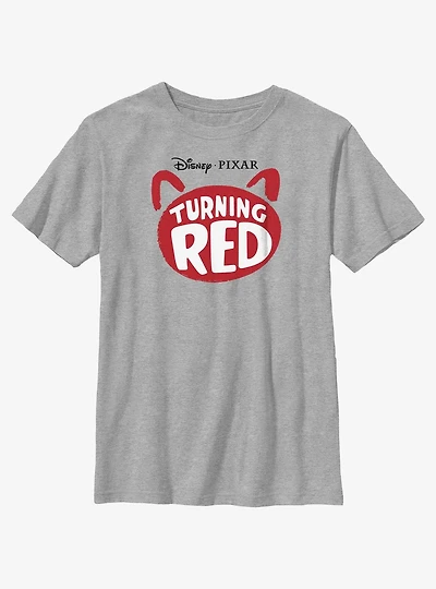 Disney Pixar Turning Red Panda Logo Youth T-Shirt