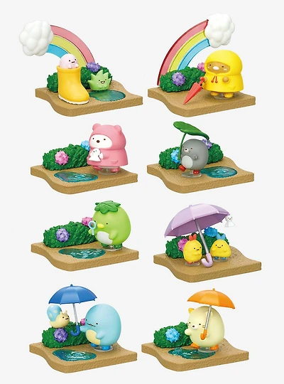 Re-Ment Sumikko Gurashi Walking On A Rainy Day Blind Box Figure