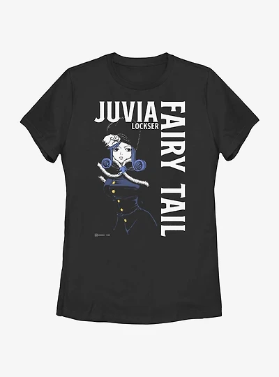 Fairy Tail Juvia Lockser Focus Womens T-Shirt