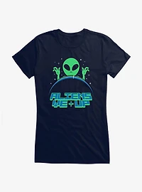Aliens We Up Girls T-Shirt