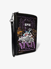 Teenage Mutant Ninja Turtles Ninja Tough Group Zip Around Wallet