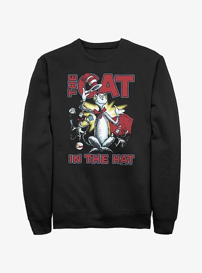 Dr. Seuss The Cat In The Hat Cattitude Sweatshirt