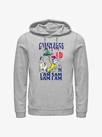 Dr. Seuss I Am Sam Green Eggs and Ham Hoodie