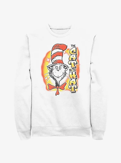 Dr. Seuss The Cat In The Hat Airbrush Sweatshirt