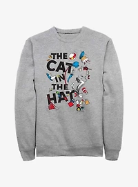 Dr. Seuss The Cat In The Hat Juggling Sweatshirt