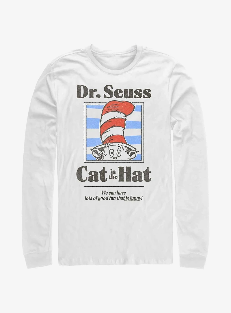 Dr. Seuss The Cat In The Hat Fun That Is Funny Long-Sleeve T-Shirt