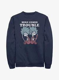 Dr. Seuss Thing 1 and Thing 2 Trouble Sweatshirt