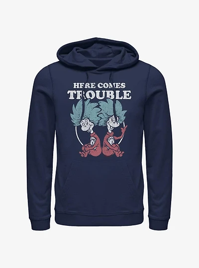 Dr. Seuss Thing 1 and Thing 2 Trouble Hoodie
