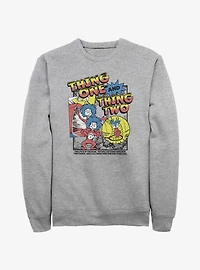 Dr. Seuss Thing 1 and Thing 2 Pop Sweatshirt