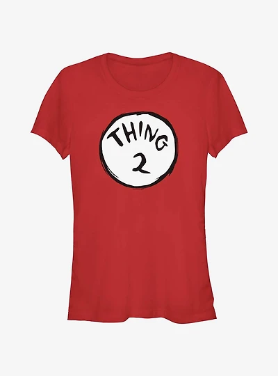 Dr. Seuss Thing 2 Girls T- Shirt