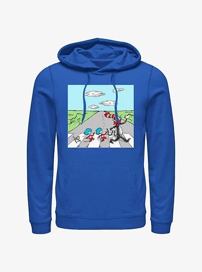 Dr. Seuss The Cat In The Hat and Things Crossing Hoodie